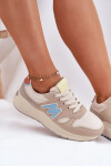 Dámské Sneakersy Na Platformě Béžové Tenanela 37