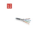 LYNX FTP kabel, Cat6, PVC (Eca), celoměděný, vnitřní, šedý, cívka 305m EDF_10102840
