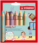STABILO woody ořezávátkem
