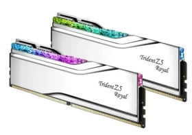 G.Skill Trident Z5 Royal RGB 32GB (2x16GB) 6400Mhz stříbrná / CL30-39-39-102 / DIMM / Non-ECC / XMP 3.0 (F5-6400J3039G16GX2-TR5S)
