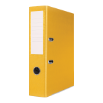 Pákový pořadač Basic, PP, kovová lišta, žlutý