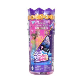 Malá panenka Disney Princezna Colour Reveal 9 cm - Mattel Disney