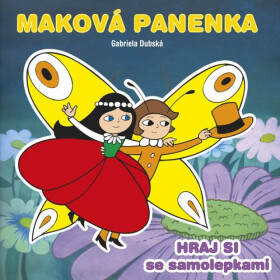 Maková panenka Hraj si se samolepkami