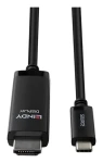 Lindy USB-C na HDMI 8K60 černá / Kabel / 2 m / 144 Hz (43434)