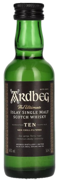 Ardbeg Whisky 10y 46% 0,05 l (holá lahev)