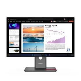 Rozbaleno - 23.8" Lenovo ThinkVision P24Q-40 černá / IPS / 2560 x 1440 / 6ms / 300cd / 1500:1 / DP+HDMI+USB / VESA/Pivot / rozbaleno (64B2GAT1EU.rozbaleno)