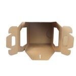 Cake star dortová krabice bílá s úchytem (20,3 x 20,3 x 25,4 cm)