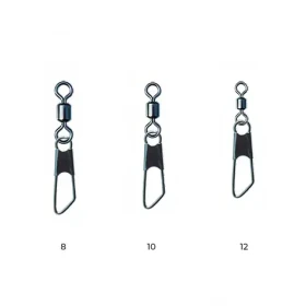 Nytro Karabinka s obratlíkem Connex Feeder Swivel with Safety Snap Velikost 8 (22100013)