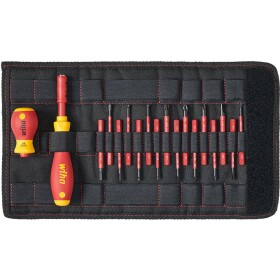 Wiha SlimVario® VDE sada šroubováků 19dílná plochý, křížový PH, Pozidriv, Plus/Minus, TORX, šestiúhelník
