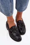 Polobotky Mokasyny Dámské S Ozdobou Černé Murelle 39
