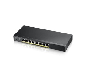 Zyxel GS1915-8EP 8-port Gigabit Web Smart PoE switch, 8x gigabit RJ45, fanless, 60W PoE budget EDF_311961