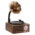 Retro Bluetooth reproduktor se skrytou Full HD WiFi kamerou - WF-LS68