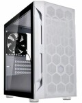 SilverStone Fara H1M-W bílá / M-ATX / 2xUSB 2.0 + 1x USB 3.0 / 1x 120 mm / bez zdroje / průhledná bočnice (SST-FAH1MW-G)