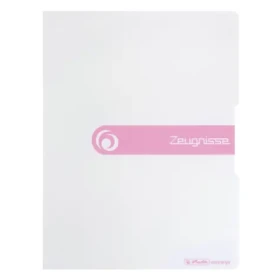 Herlitz Desky A4 / 20 průhledných obalů / bílá (11208386)