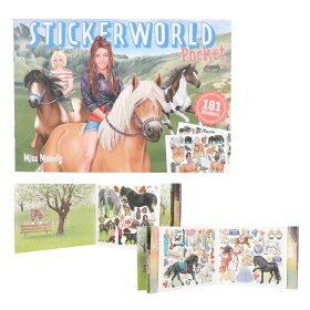 Miss Melody Miss Melody, 3501243, Stickerword Pocket, kreativní sešit se samolepkami