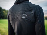 Běžecká mikina Compressport 3D Thermo UltraLight Racing Hoodie Velikost textilu: