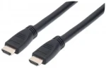 Manhattan kabel do zdi HDMI-HDMI 10m / Ethernet / stíněný / černý (353977)