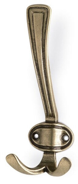 Siro Nábytkový věšák 1096 staromosaz, 1 ks (S12253)