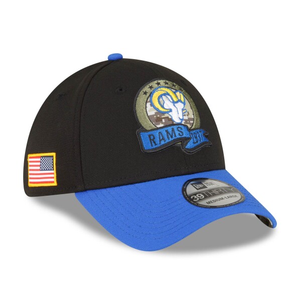New Era Pánská kšiltovka Los Angeles Rams NFL 2022 On-Field Salute to Service 39THIRTY Flex Velikost: S/M