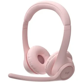 Logitech Zone 300 růžová / bezdrátová sluchátka s mikrofonem / BT (981-001412)