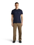 ICEBREAKER Mens Merino 150 Tech Lite SS Tee IB Stitchline, Midnight Navy velikost: XXL