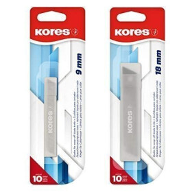 Náhradní čepel pro odlamovací nůž 18 mm (10 čepelí v plastovém pouzdru)