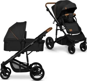 LIONELO Kočárek kombinovaný Mari Tour 2v1 Black Onyx (LO-MARI TOUR 2IN1 BLACK ONYX)