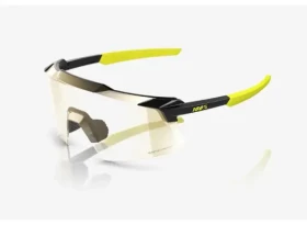 100% Aerocraft brýle Gloss Metallic Black/Photochromic