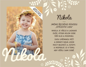 53_Fotorámeček se jménem_Nikola - Albi