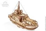 Ugears 3D puzzle Remorkér 169 ks