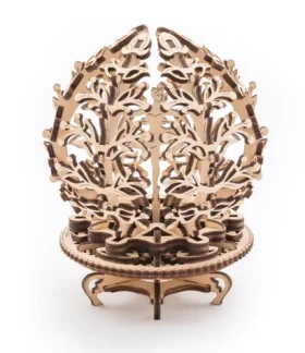 Ugears 3D dřevěné mechanické puzzle Květina