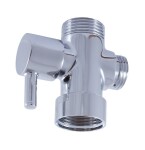 RAV Slezák - Keramický přepínač ke sprchovým tyčím, Chrom MD0629 MD0629