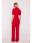 S421 Kombinéza s mašlí na zavazování - červená EU S