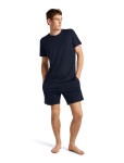 Pánské merino triko krátký rukáv ICEBREAKER Mens Merino 150 Lodge SS Tee, Midnight Navy velikost: XL