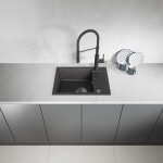 Kuchinox - SHIRE granitový dřez 1-kom s odkapávačem SBS_713Y