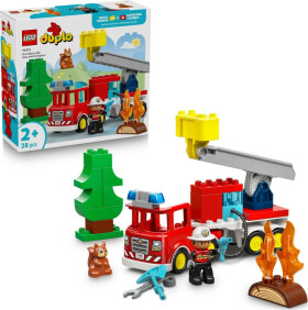 LEGO® DUPLO® 10473 Hasičské auto s hadicí a hasičem - LEGO® DUPLO®