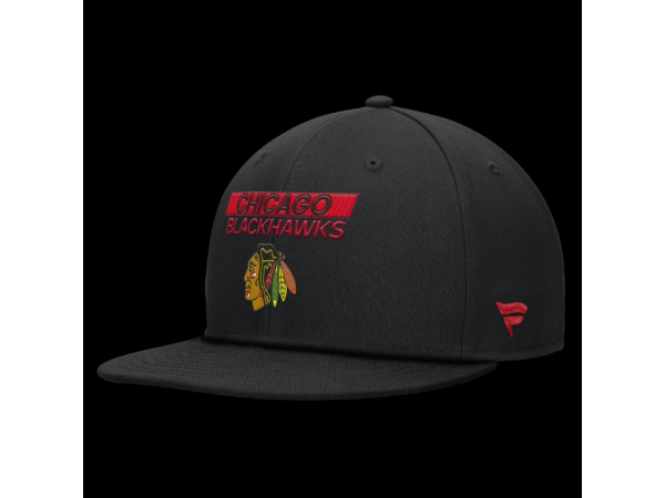 Fanatics Pánská Kšiltovka Chicago Blackhawks AP Rink Prime Structured Mid Crown Adj. Squarevisor Snapback