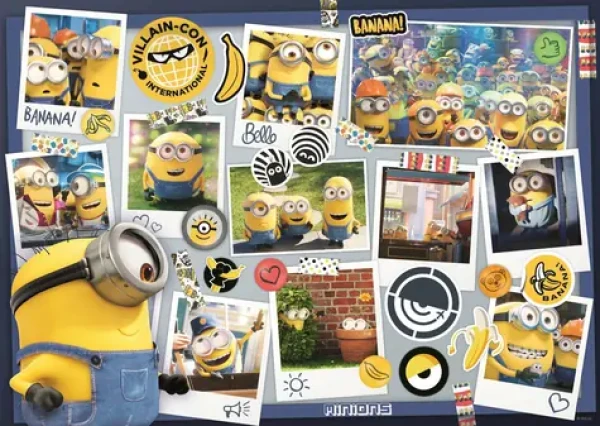 Trefl - Puzzle - Mimoni: Bláznívá foto kolekce