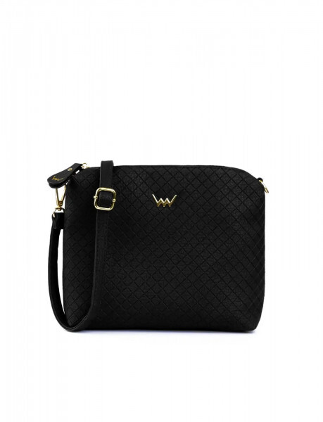 Crossbody kabelka na zip VUCH Coalie Diamond Black, černá