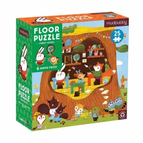 Mudpuppy Podlahové puzzle Lesní školka