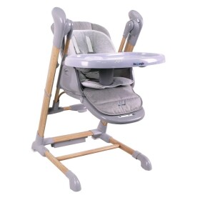 Jídelní židlička Bo Jungle B-SWINGING Chair Wood Grey