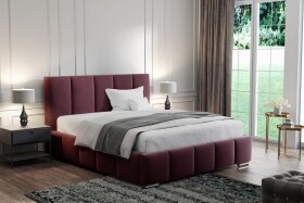 FRONTI Postel MODEL 09 140x200 fialová - MAGIC VELVET 2202