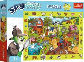 Trefl - Puzzle - Puzzle s hledáním obrázků Spy Guy: Farma