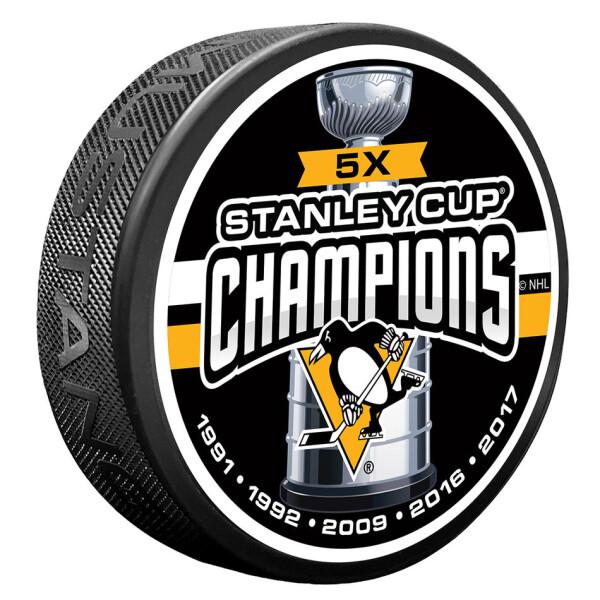 Mustang Puk Pittsburgh Penguins NHL 5 TIME CHAMPS
