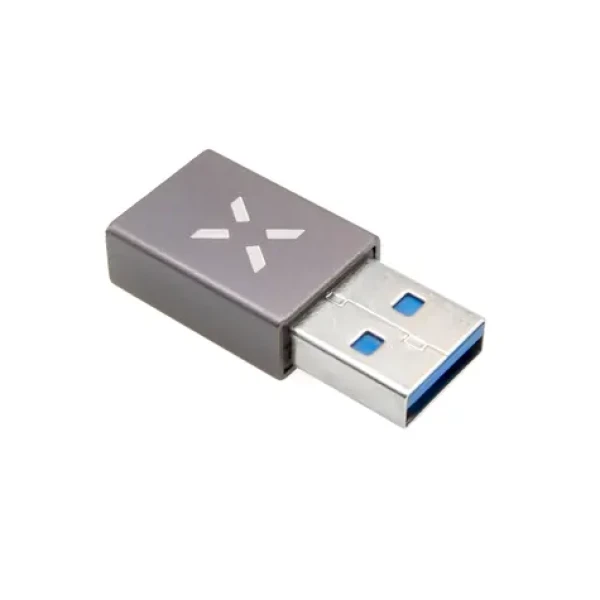 FIXED Link Redukce z hliníku USB-C na USB-A šedá (FIXA-CU-GR)