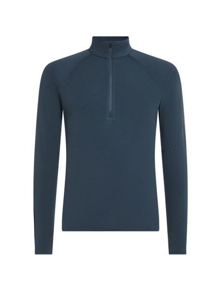 ICEBREAKER Mens 300 MerinoFine Polar LS Half Zip, Abyss (vzorek) velikost: M