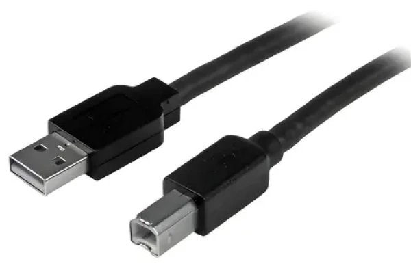 StarTech Aktivní kabel USB-A - USB-B černá / Kabel USB / 480 Mbit/s / 15 m (USB2HAB50AC)