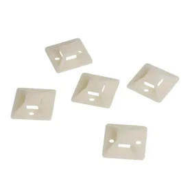 LogiLink KAB0043 / Upevnění stahovacích pásků / samolepicí / 24 x 24 mm / 100 ks (KAB0043)