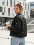 Dámská přechodná bunda TY5622 černá - FashionStreet S
