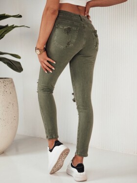 NOEL dámské džínové kalhoty zelené Dstreet